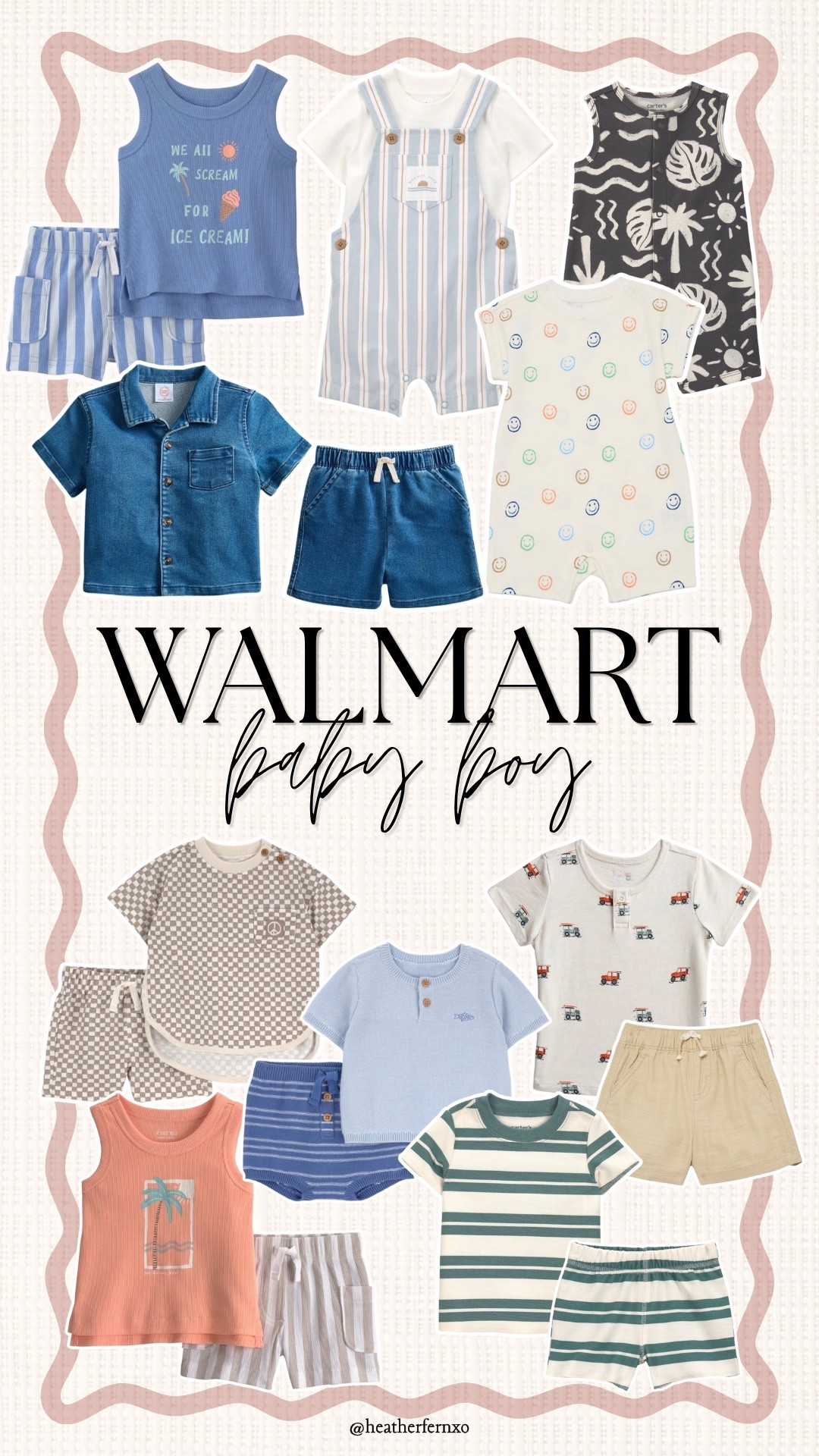 Walmart Baby Boy Summer Favorites ☀️

#walmart #baby #kids #toddler #babyboy #walmartkids #summer #outfit #ootd #kidsclothing #babyclothes #pregnant #babyshower #postpartum

#LTKBeauty #LTKKids #LTKmomlife