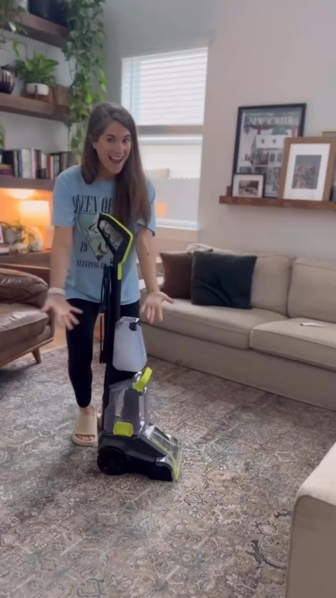 This carpet cleaner is THAT GIRL, for real. I’m always amazed at what a great job it does on the carpets, especially for how dang affordable it is. 

If you wanna check it out for yourself, comment NEED and I’ll send it your way!