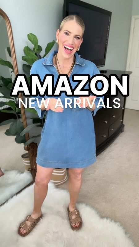Amazon new arrivals 
All fit tts except the romper—runs small and I sized up to a medium. Wearing a small in everything else 

#LTKFindsUnder50 #LTKStyleTip #LTKTravel