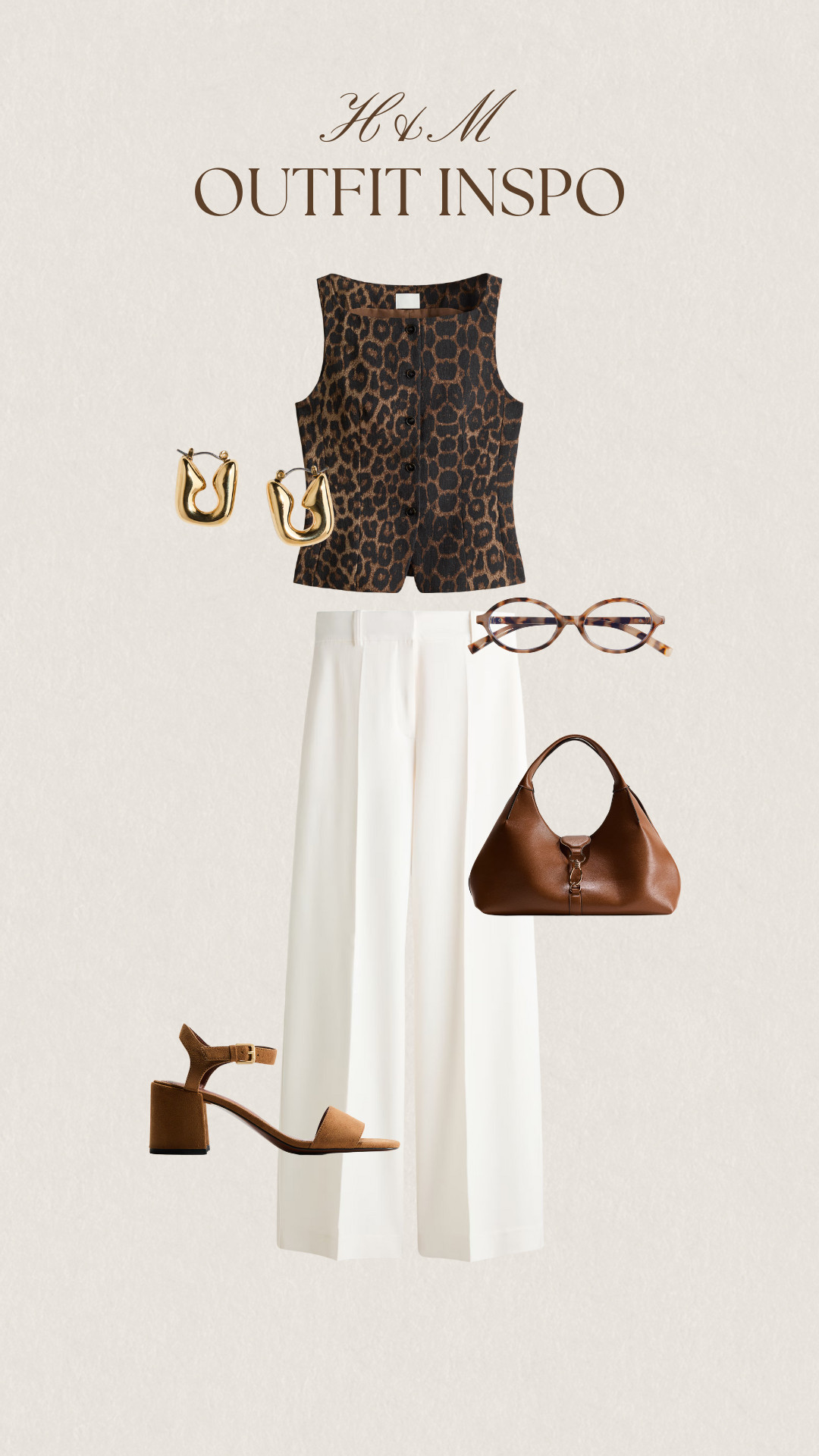 Leopard print outfit inspo! Everything from H&M and perfect for dinner with the girls or work. 

 #LTKootd #LTKSaleAlert #LTKPetite