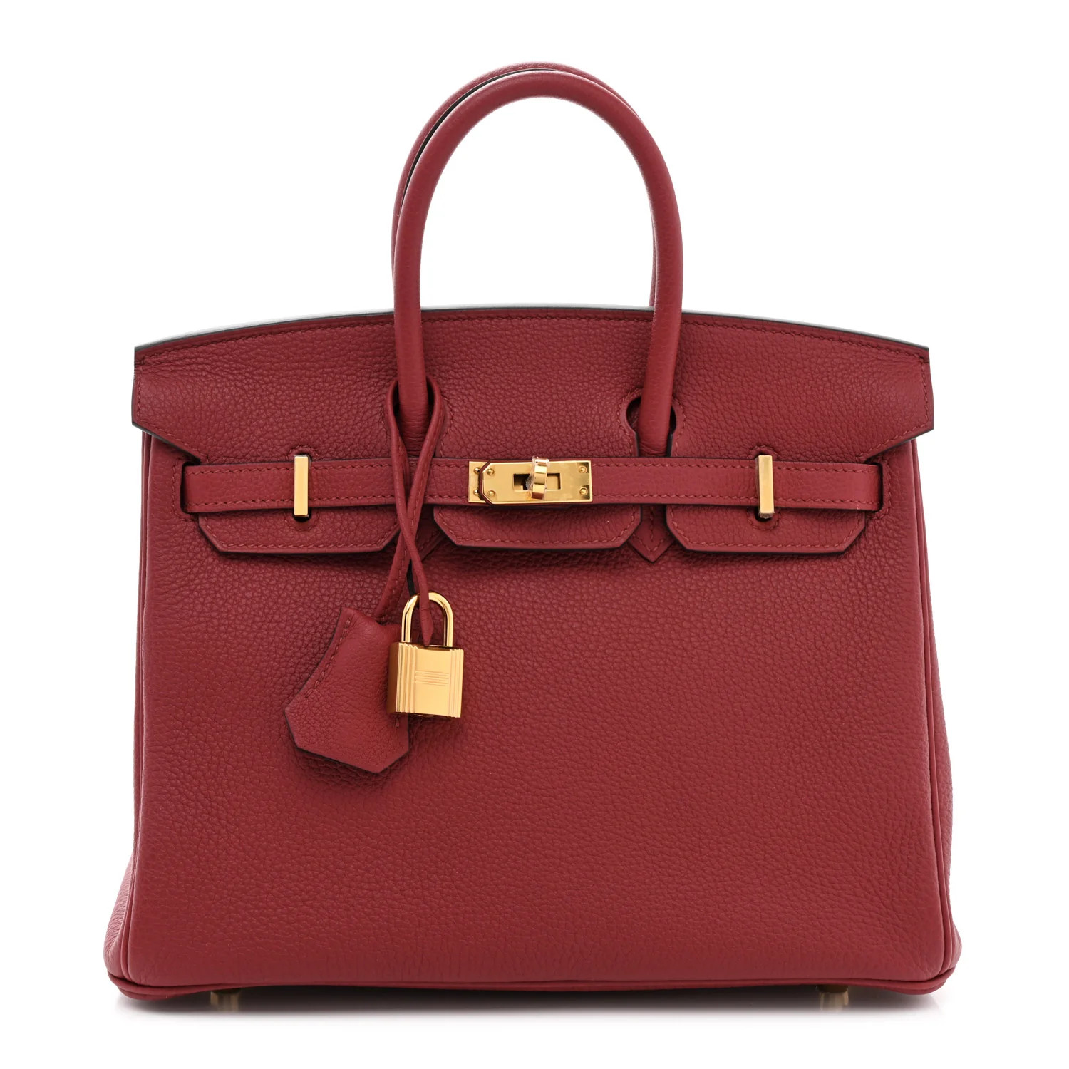 Togo Birkin 25 Rouge Grenat | FASHIONPHILE (US)