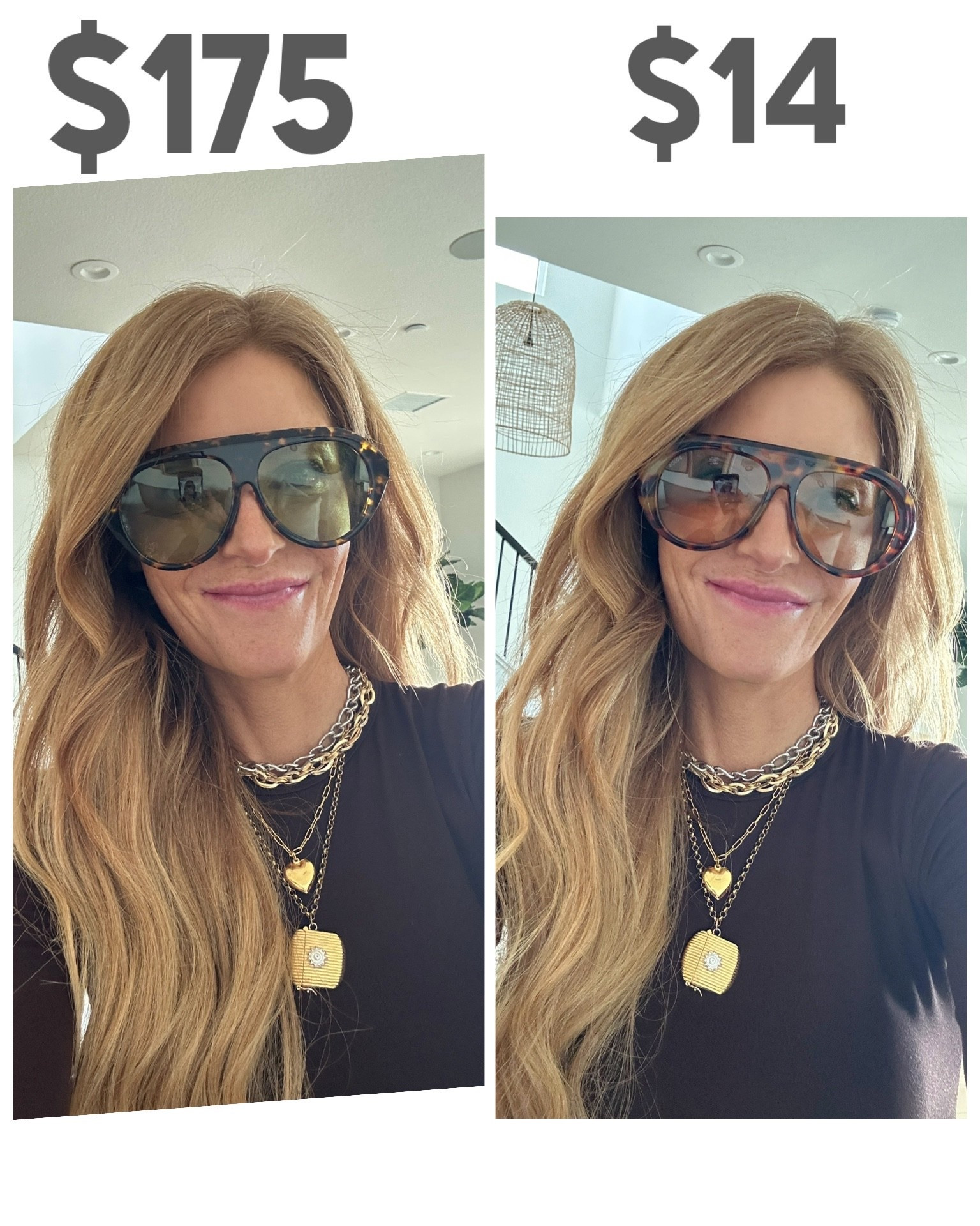 My fave sunnies and the Amazon  version. Totally the same! 

#LTKHoliday #LTKFindsUnder50 #LTKFindsUnder100