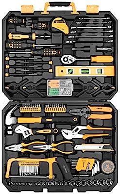 DEKOPRO 168 Piece Socket Wrench Auto Repair Tool Combination Package Mixed Tool Set Hand Tool Kit... | Amazon (US)