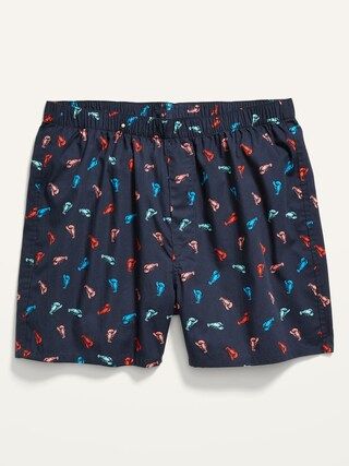 Printed Soft-Washed Boxer Shorts for Men | Old Navy (US)