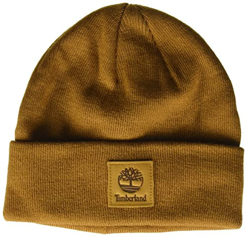 Timberland Women's Classic Tall Beanie, Wheat Leather Patch, One Size | Amazon (US)