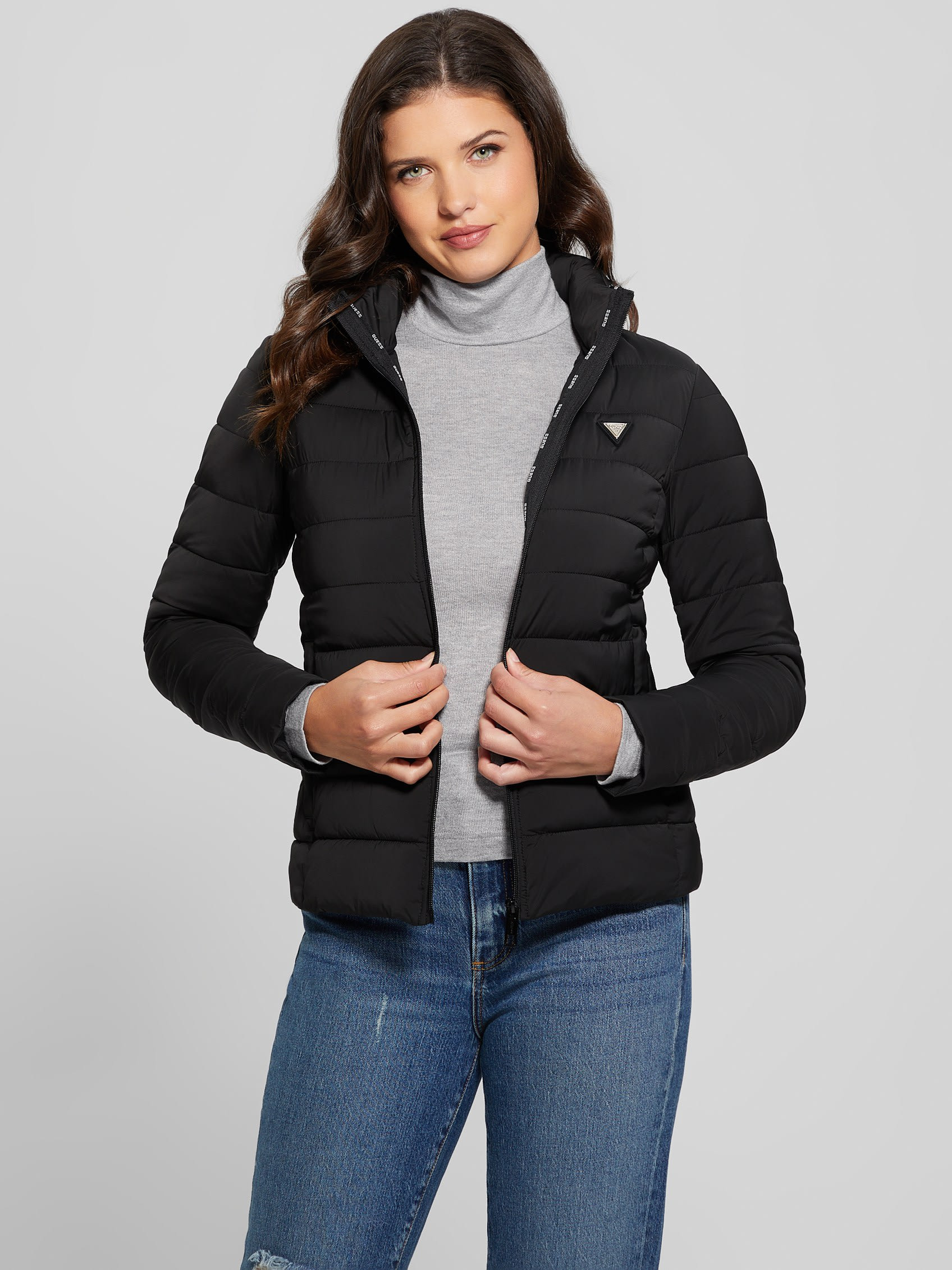 GUESS Diann Heavy Hooded Puffer Jacket | Guess (US)
