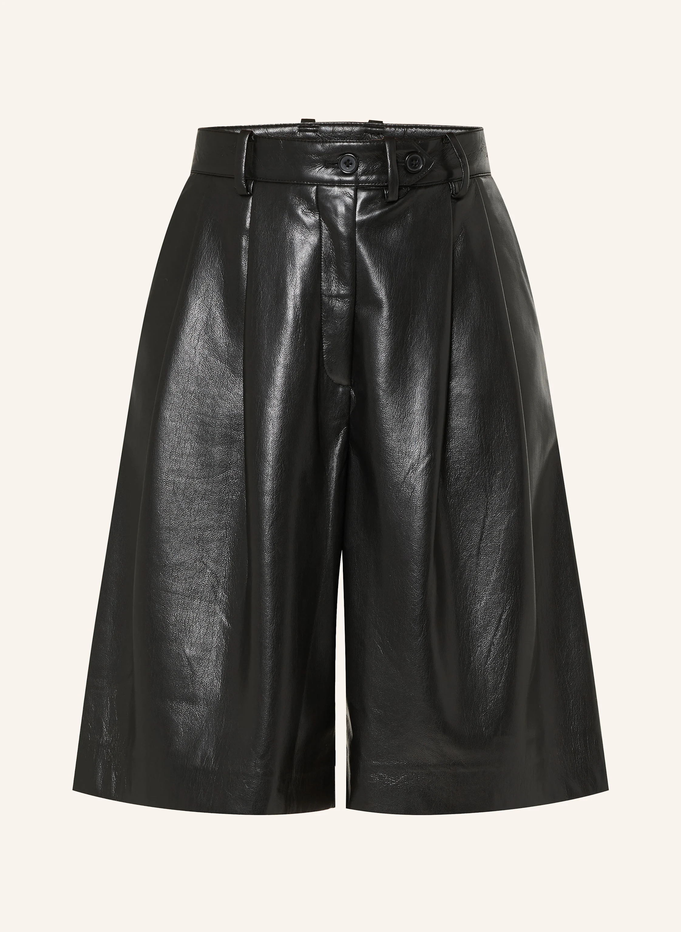 MRS & HUGS Shorts in Lederoptik in schwarz | Breuninger (DACH)