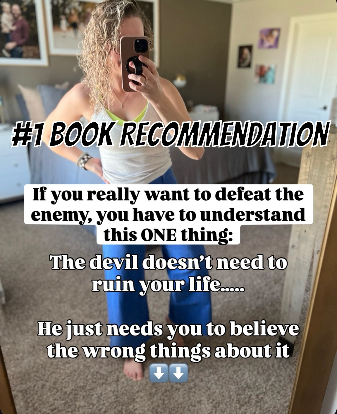 Hands down 💯 my #1 book recommendation… I’m almost done reading it and I know I’ll read it again to remind of all the ways to get out of my own head, get the enemy out of my thoughts and choose thoughts God wants for me!

I have the book + study guide linked — I highly recommend both to help you think thru it all, take notes and learn it 🫶🏽

Devotional, faith books, book, book recommendation, daily devotional, Christian books, christian book, inspirational books, books for encouragement, Bible study

#LTKselfcare #LTKmomlife #LTKMothersDay