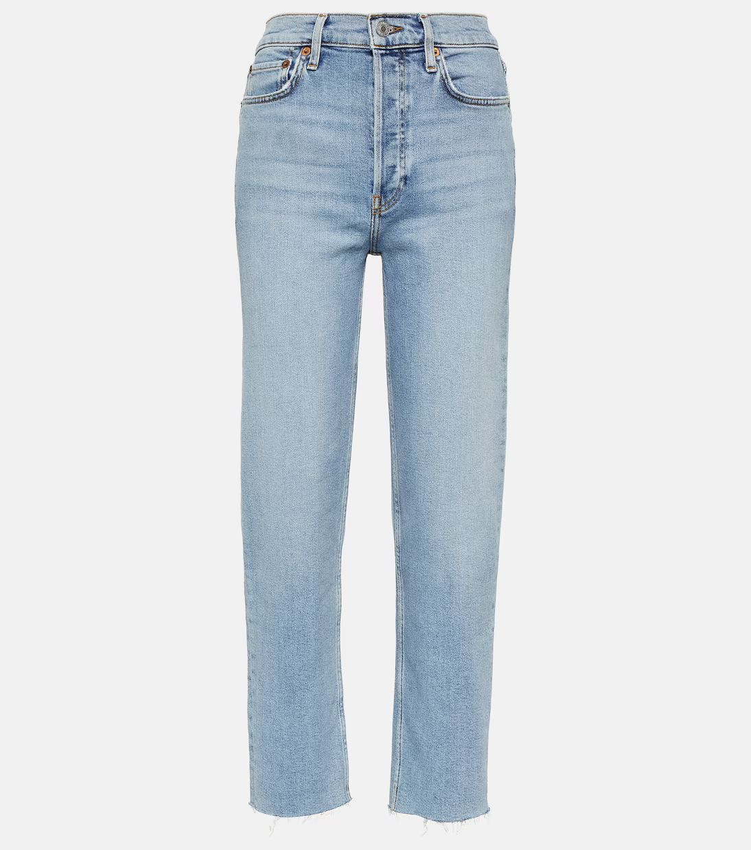 70s Stove Pipe high-rise straight jeans | Mytheresa (US/CA)