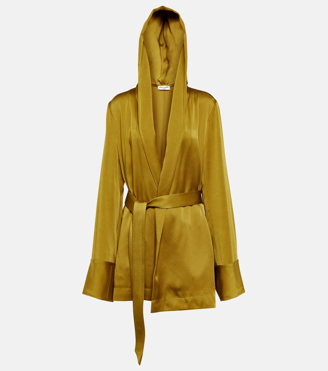 Hooded satin crepé jacket | Mytheresa (US/CA)