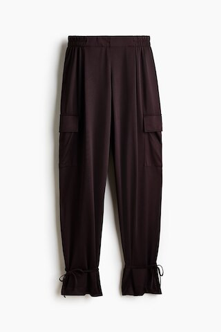 H & M - Flounced balloon trousers - Brown | H&M (UK, MY, IN, SG, PH, TW, HK)