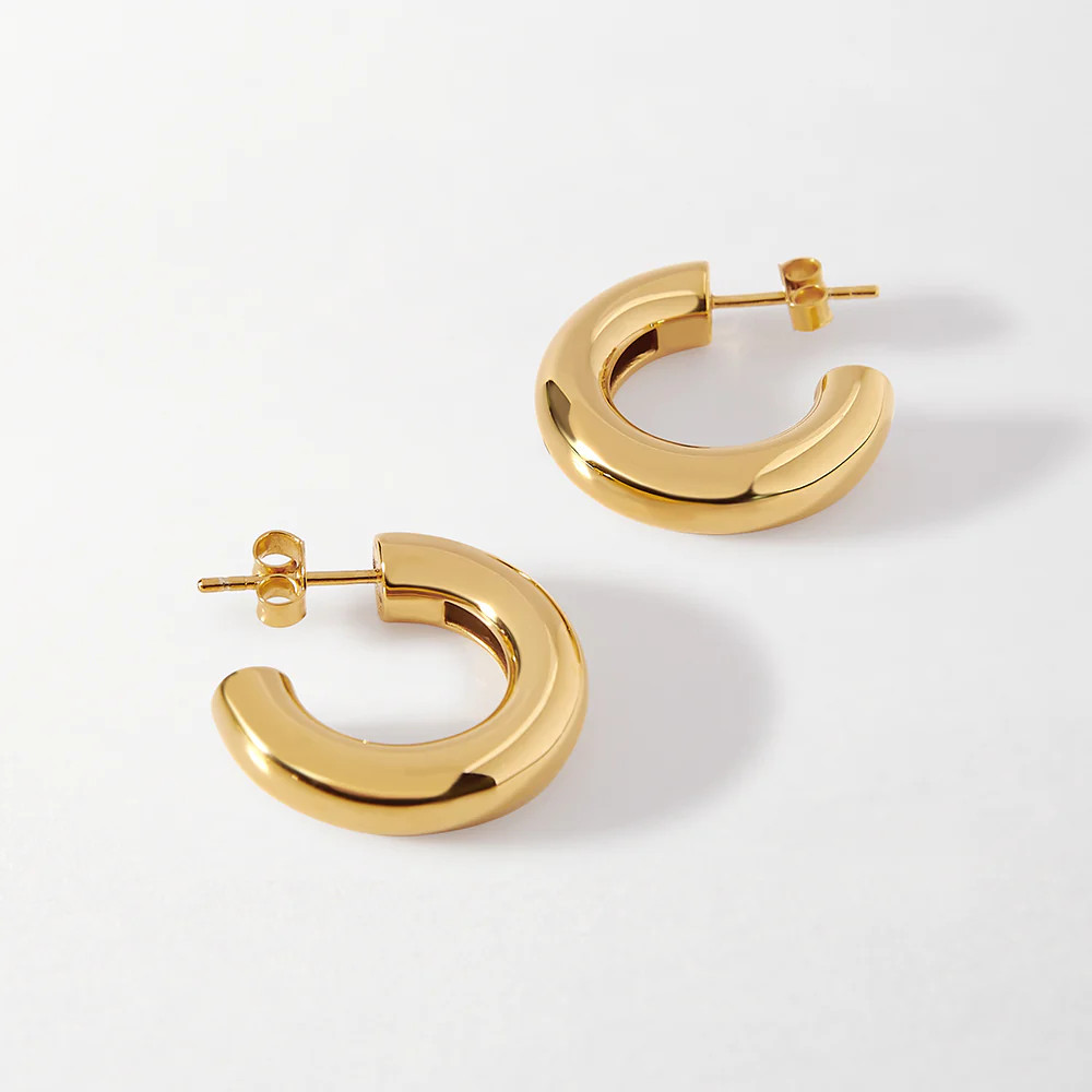 Grace Chunky Hoop Earrings | Edge of Ember Ltd