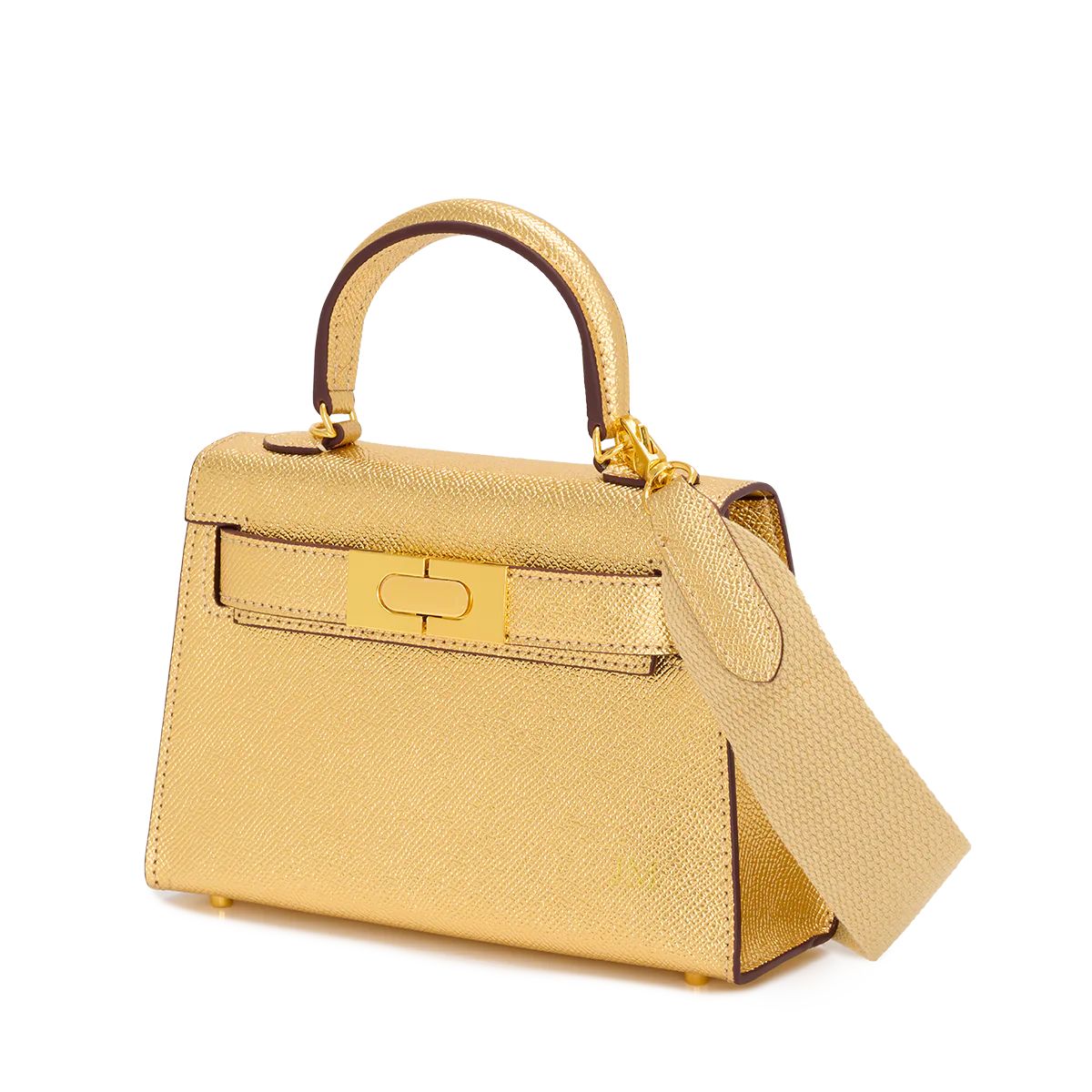 Lily and Bean Limited Edt Evie Leather Bag Gold | Lily and Bean