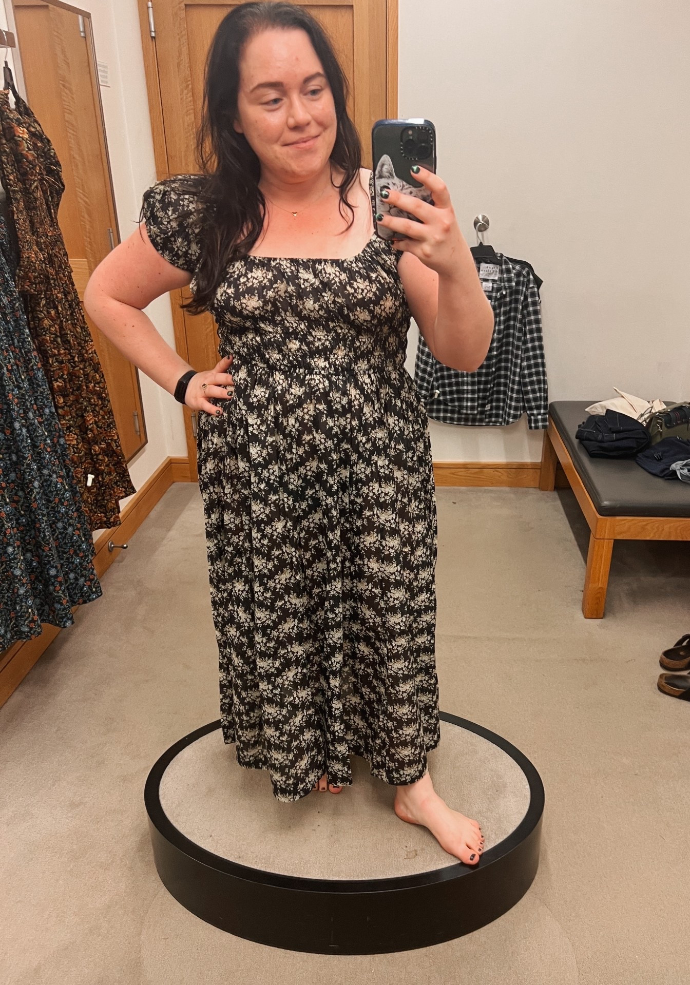 A seasonless Dôen dress you’ll wear on repeat 💚 True to size and petite friendly, with a silhouette that looks just as beautiful styled for autumn as it does for spring or summer. I love that it feels timeless and feminine — the kind of dress that never goes out of style.

#LTKSeasonal #LTKStyleTip #LTKPetite