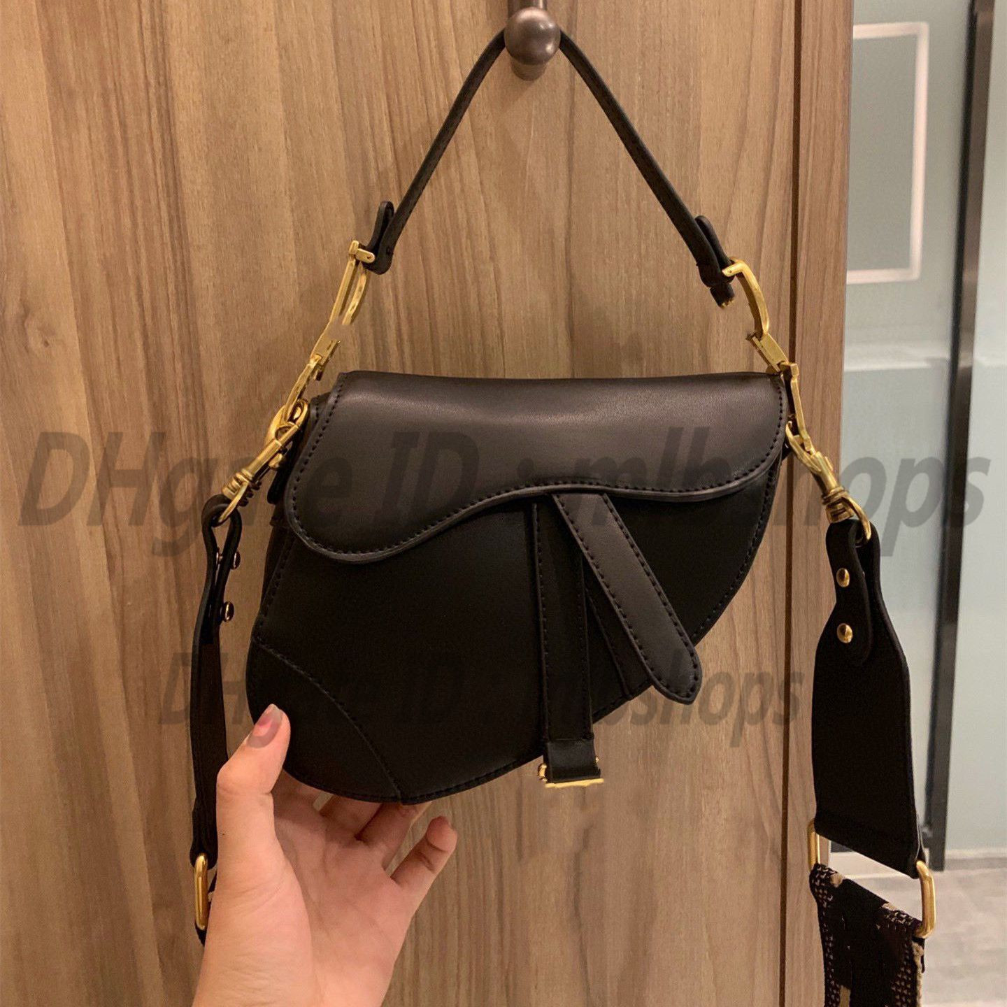 Saddle High Quality handbags Shoulder Bags crossbody Luxurys Designer Fashion women Classic Metal... | DHGate