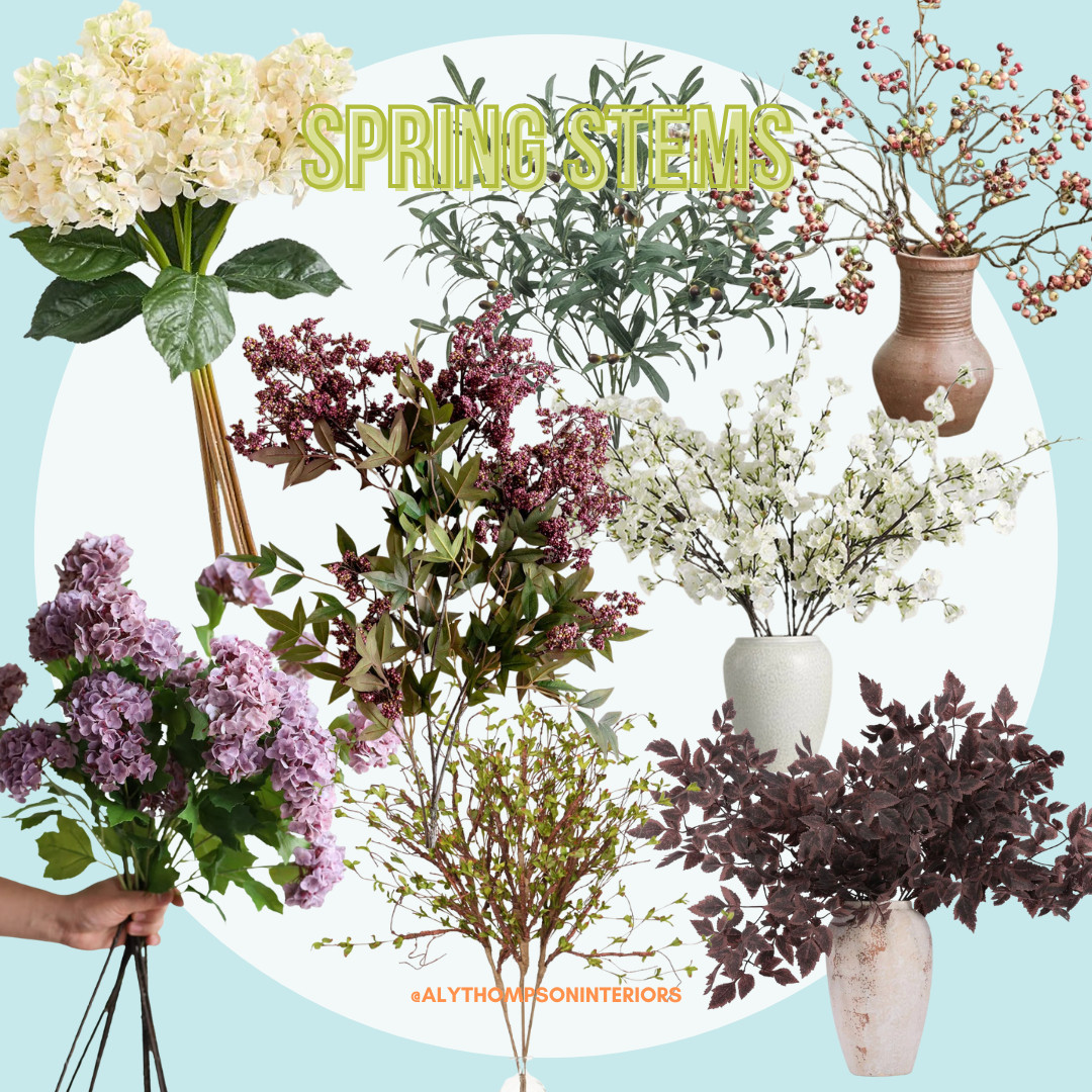 Spring Stems | Vase Filler | Faux Flowers | Faux Flower Stems | Spring Decor | Spring Refresh | Home Decor  

 #LTKHome #LTKSaleAlert #LTKFindsUnder100