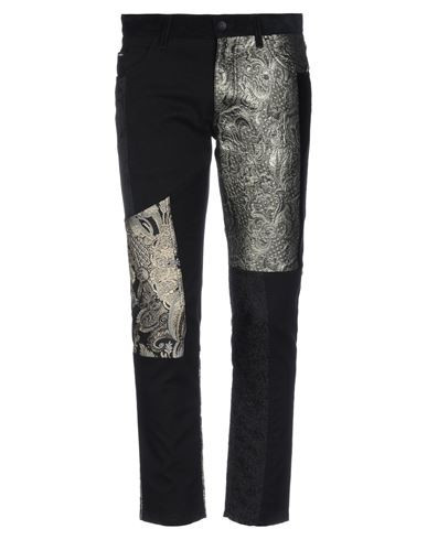 Dolce & gabbana Man Pants Black Size 32 Cotton, Synthetic fibers, Elastane, Silk | YOOX (US)