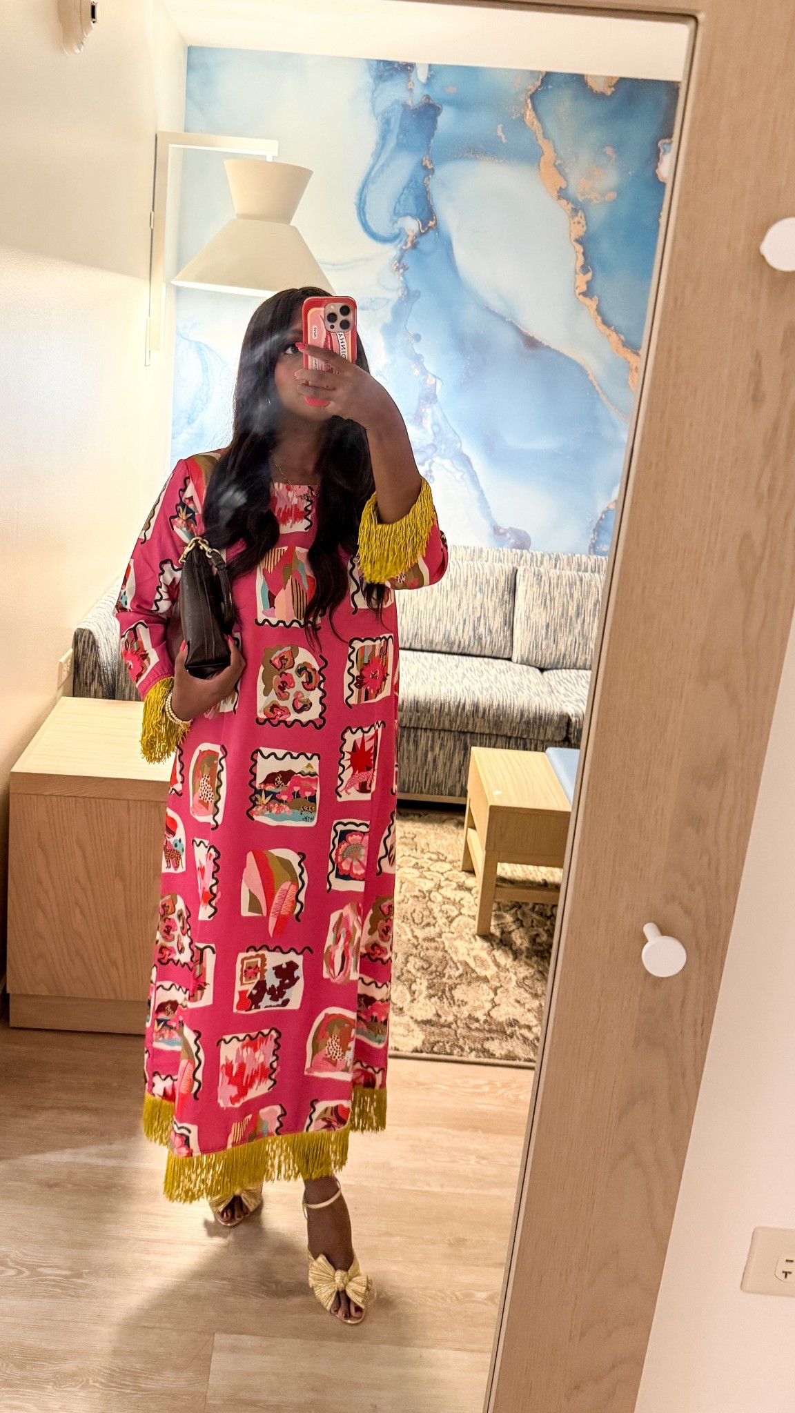 Resort wear — love the fringe! In between a size 6 and 8; wearing a size small. 

What to wear for spring break / what to wear on a cruise 

#LTKSeasonal #LTKootd