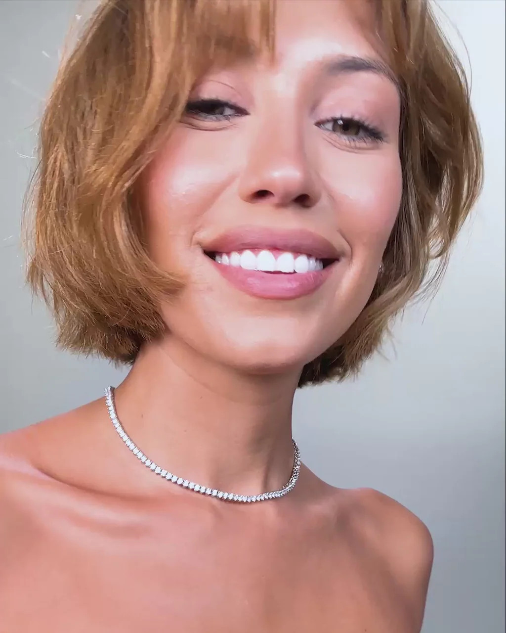 Not Your Basic Tennis Necklace 16" | Melinda Maria