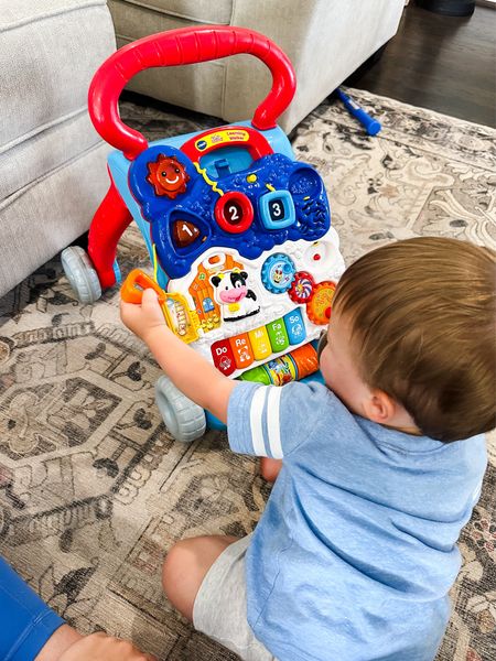 My little boy has been playing and using this since he was at least 8 months old! He loves walking and running with it and it keeps him busy for a while! Toddler toy - walker for babies - walk to run - baby toy - first birthday gift

#LTKKids #LTKGiftGuide #LTKBaby