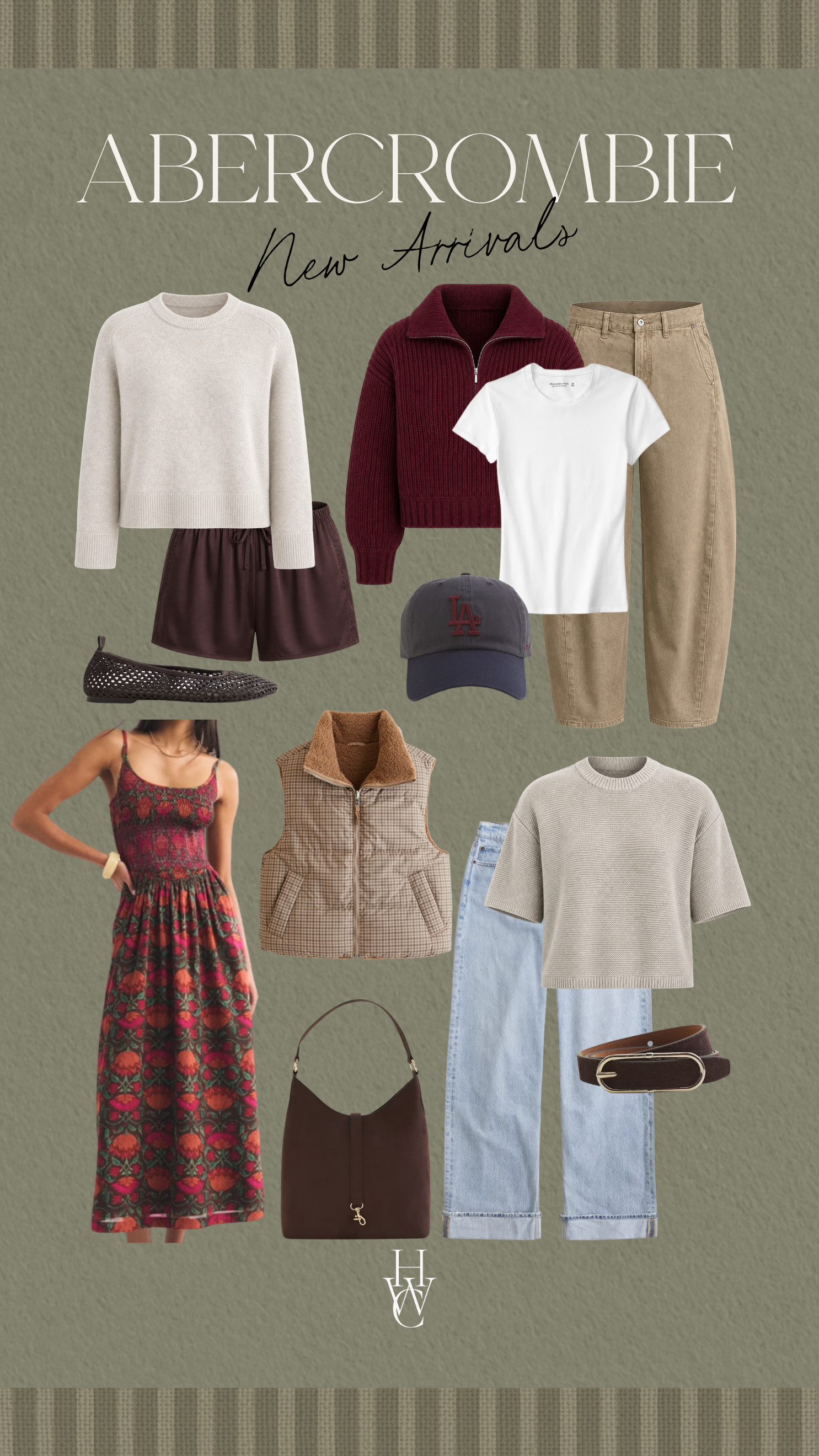 Fall Outfits and Accessories from Abercrombie!
Abercrombie Fall / Abercrombie Denim / Cropped Trench Coats / Oversized Cardigans / Denim Jackets / Knit Sweaters / Layered Midi Dresses / Cotton Turtlenecks / Wide-Leg Pants / Neutral Ankle Boots / Neutral Button-Up Shirts / Textured Wraps / Lightweight Scarves / Knit Skirts / Relaxed Blazers / Long-Sleeve Tops / Loafers & Mules / Cropped Denim / Linen Pants / Neutral Layering Pieces / Waterproof Jackets / Neutral Sneakers / Flowy Maxi Skirts / Layered Tanks & Cardigans / Suede Handbags / Neutral Crewneck Sweaters / DarkDenim / Straight Leg Denim / Gold Jewelry / Mixed Metal Jewelry / Gold and Silver Earrings / Gold Boyfriend Watch / Fall Handbags / Neutral and Gold Belts / Suede Sandals / Fall Sandals / Fall Outfits / Ripped Denim / Barrel Jeans / Oversized Knit Sweaters / Suede Belt / Fall Accessories /  

 #LTKootd #LTKSeasonal #LTKBeauty