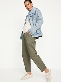 High-Waisted Pulla Utility Pants | Old Navy (US)