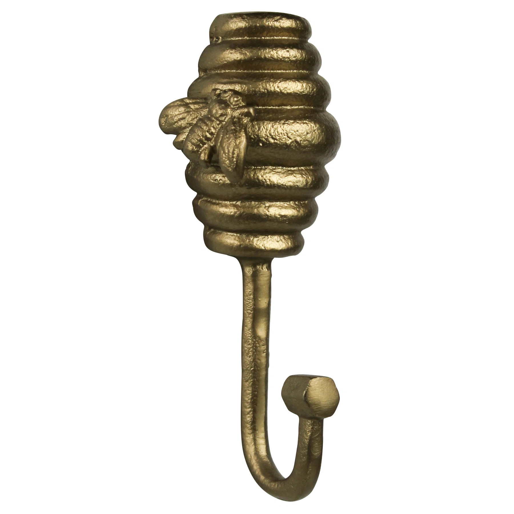 Bee Skeep Hook, Brass | Wayfair North America