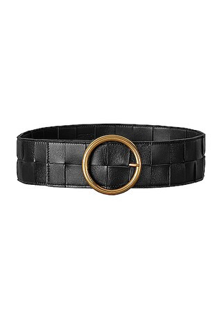 Leather Woven Belt | FWRD 