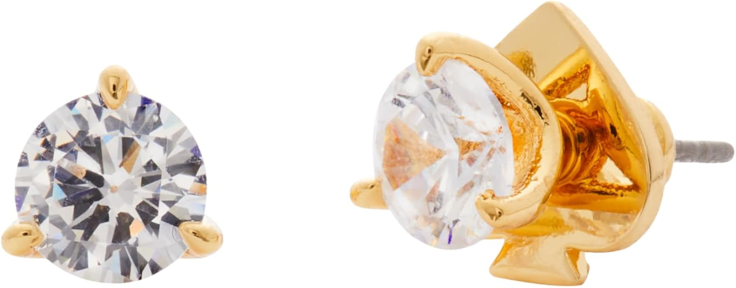 Kate Spade New York Brilliant Statements Mini Trio Prong Studs | Amazon (US)