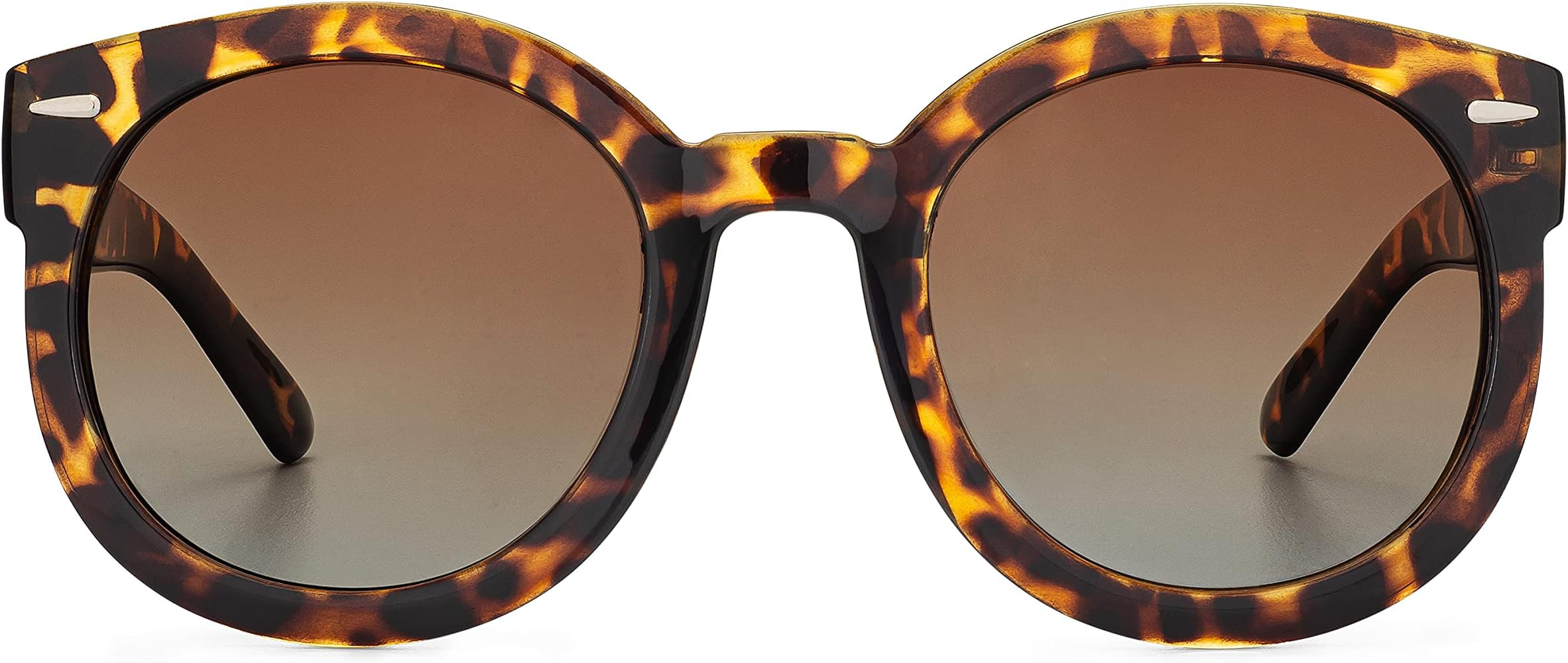 grinderPUNCH Oversized Sunglasses For Women Round Circle Oversized Mod Fashion | Amazon (US)