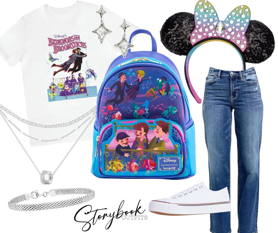 Does anyone remember Bedknobs and Broomsticks? This was one of our childhood favorites! Such a cute look for a Disney park day! 

 #LTKTravel