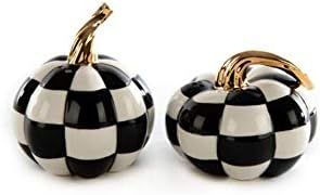 MacKenzie-Childs Mod Pumpkin Salt & Pepper Set | Amazon (US)