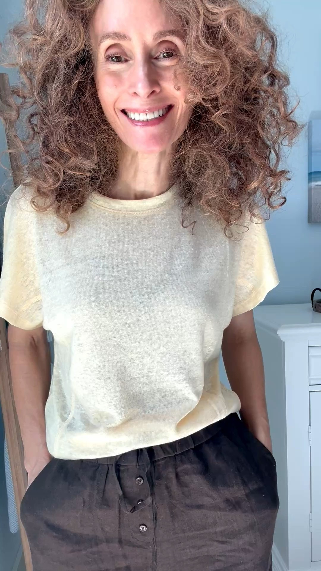 Cute linen pieces from MANGO
Easy comfortable pants to put your jeans aside this summer
The tee is so soft and airy… a bit see through, just a great summer vibe 
Let me know if you agree
#europeaninnewyork

#LTKSeasonal #LTKootd