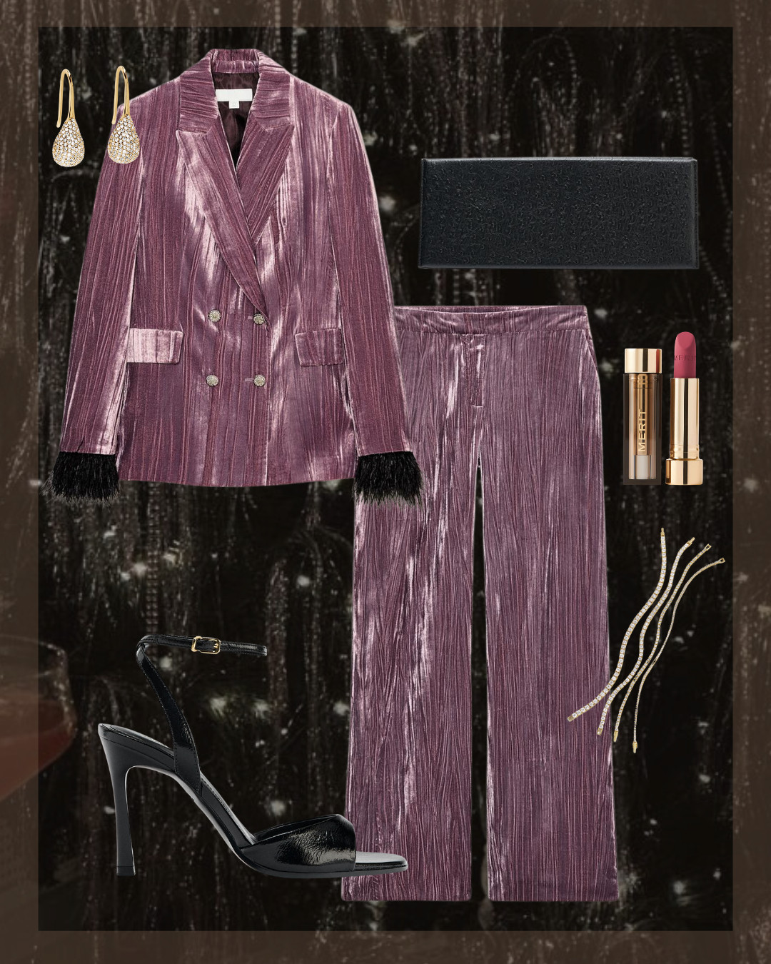 Girls night out outfit idea for the holidays 🍸 everything under $200 

 #LTKHoliday #LTKootd #LTKFindsUnder100