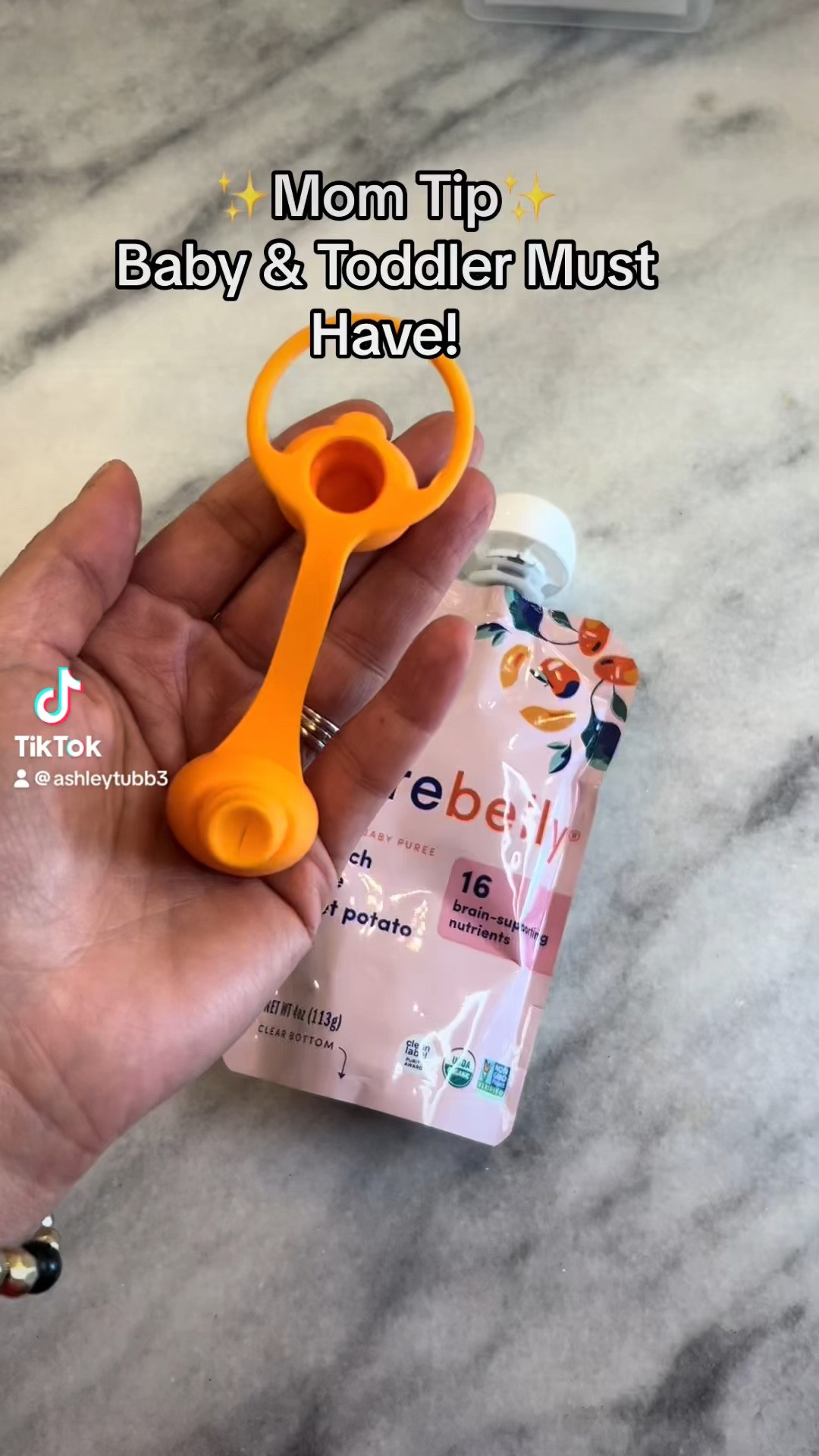 Discovered these pouch toppers after my 3rd baby & they are a game changer! Baby is not able to spill the pouch & you get 2 for only $7.99 🙌🏼✨ #babyproducts #toddlerproducts #babyfood #toddlermusthaves #feedingbaby #momtip #babyfoodpouches #amazonfind #momsofbabies #momsoftoddlers 

#LTKBaby