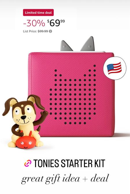 TONIES starter kit 30% off great gift idea! Comes in other colors 

#LTKsalealert #LTKkids #LTKfindsunder100