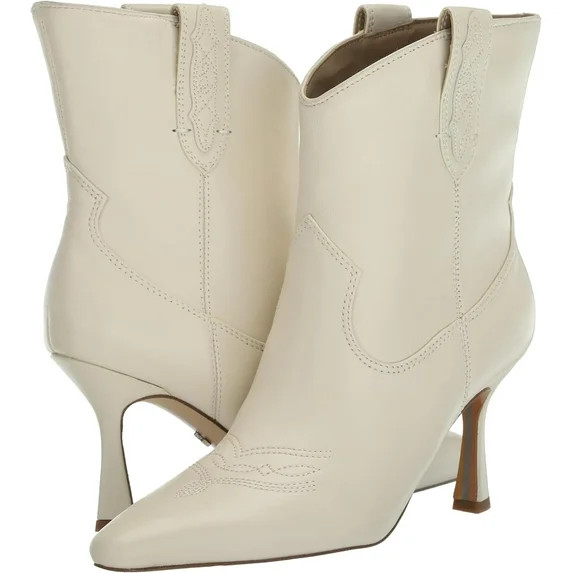 Sam Edelman Women's Moe Western Boot Modern Ivory 7.5M | Walmart (US)