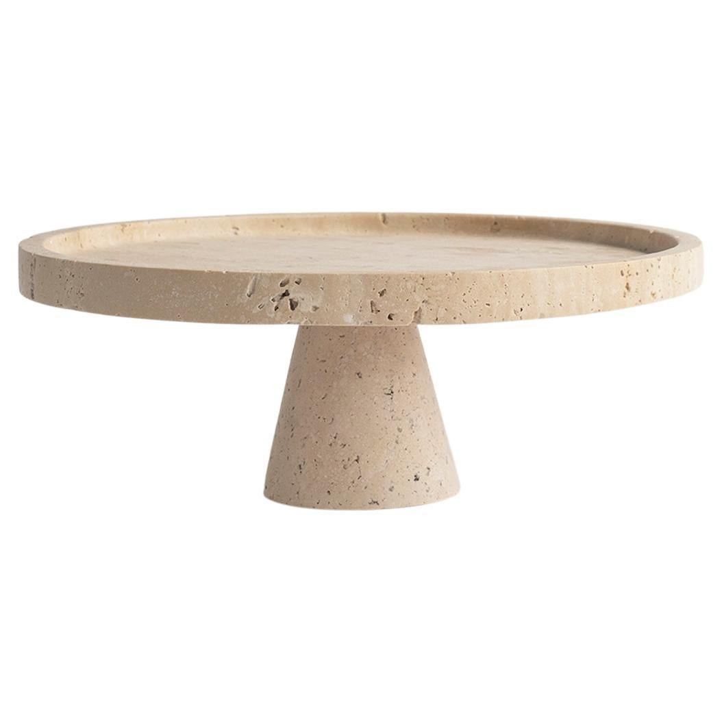 Travertine Cake Stand | 1stDibs