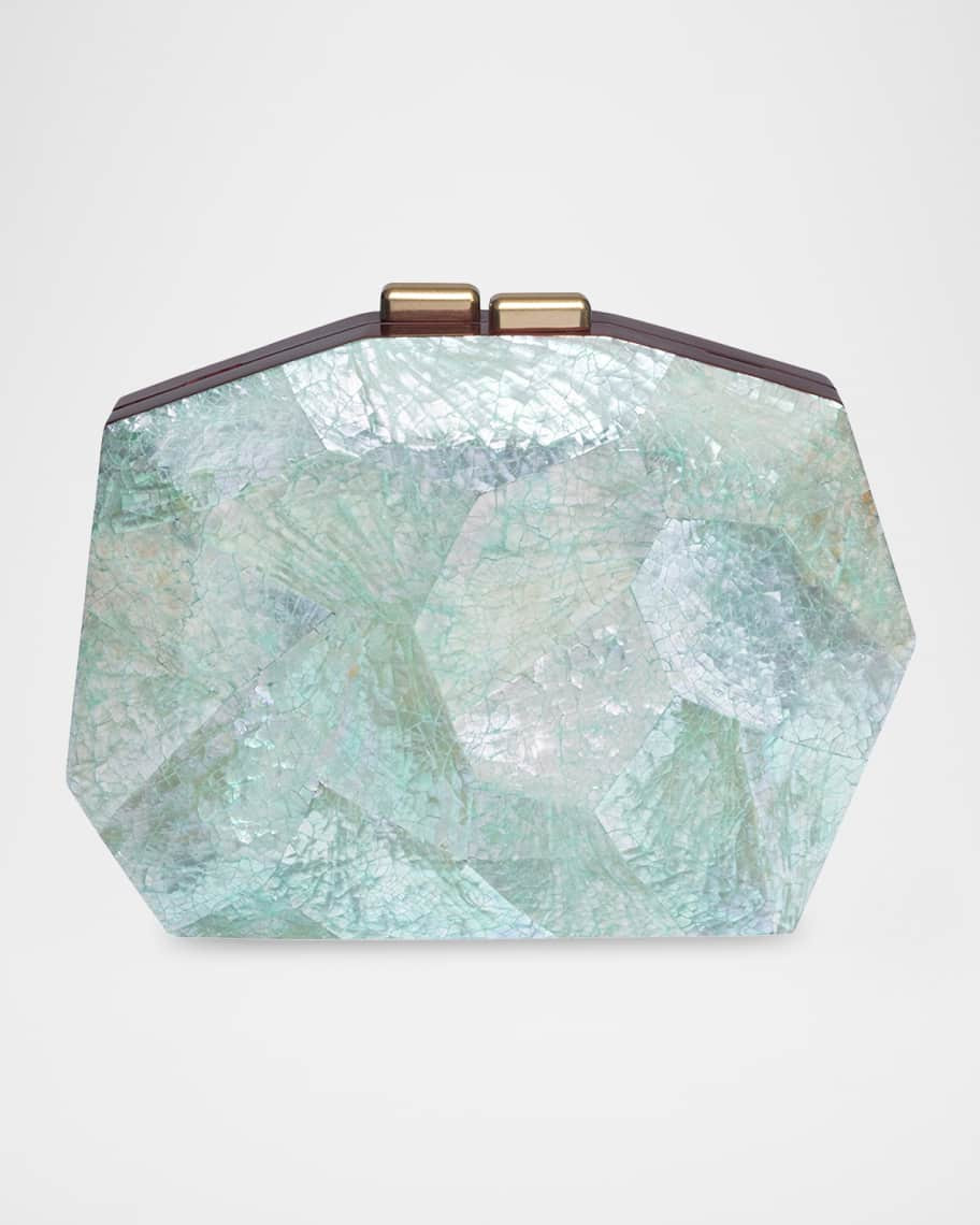 Rafe Meagan Shell Clutch Bag | Neiman Marcus