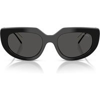 Prada Sonnenbrille Prd02 S 20 G08 Z Schwarz Weiß/Dunkelgrau Damen | Balardi (US & Canada)