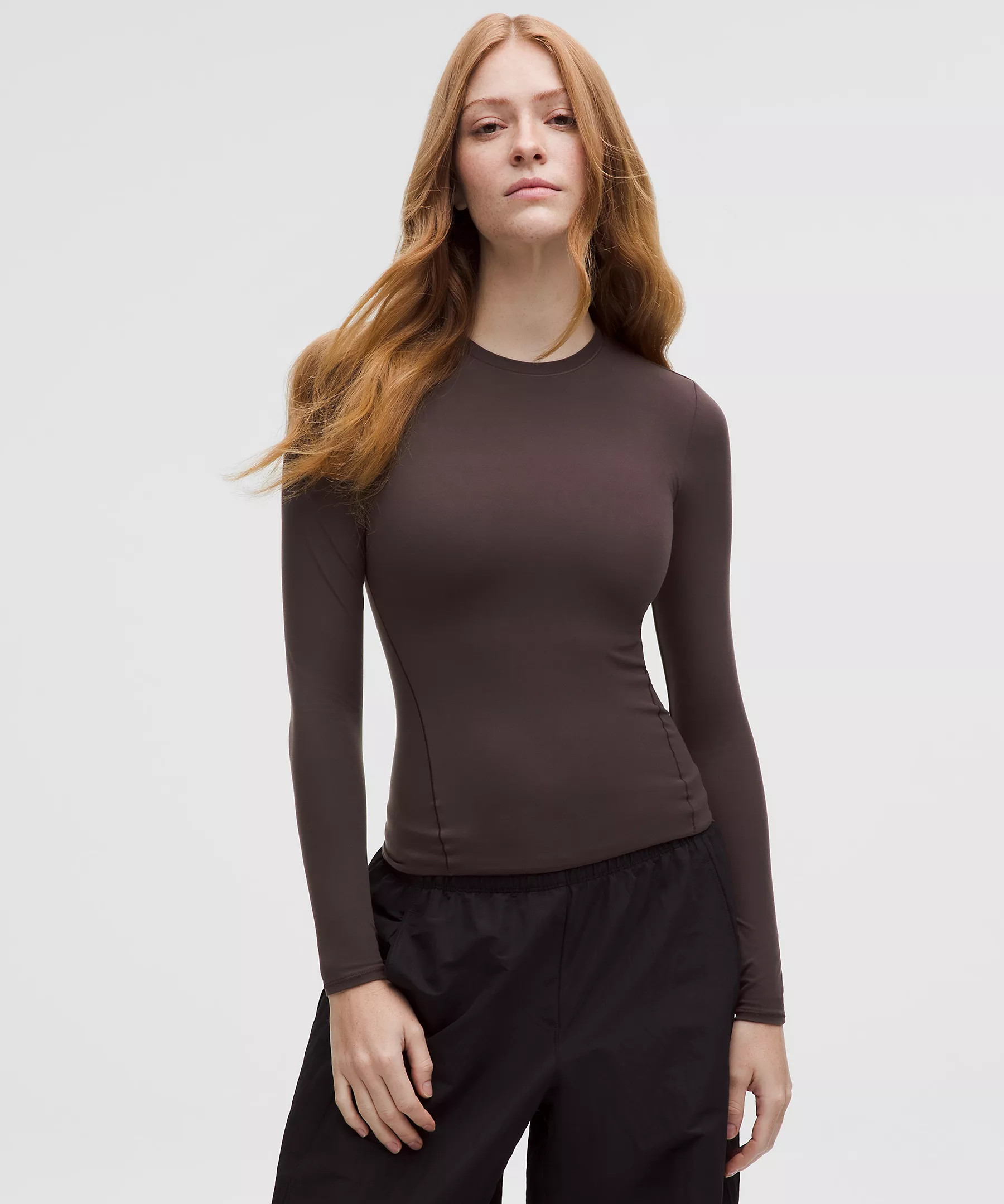 Wundermost Ultra-Soft Nulu Crewneck Long-Sleeve Shirt | Lululemon (US)