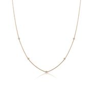 TSK Loverly Diamond Dotted Necklace | The Sis Kiss
