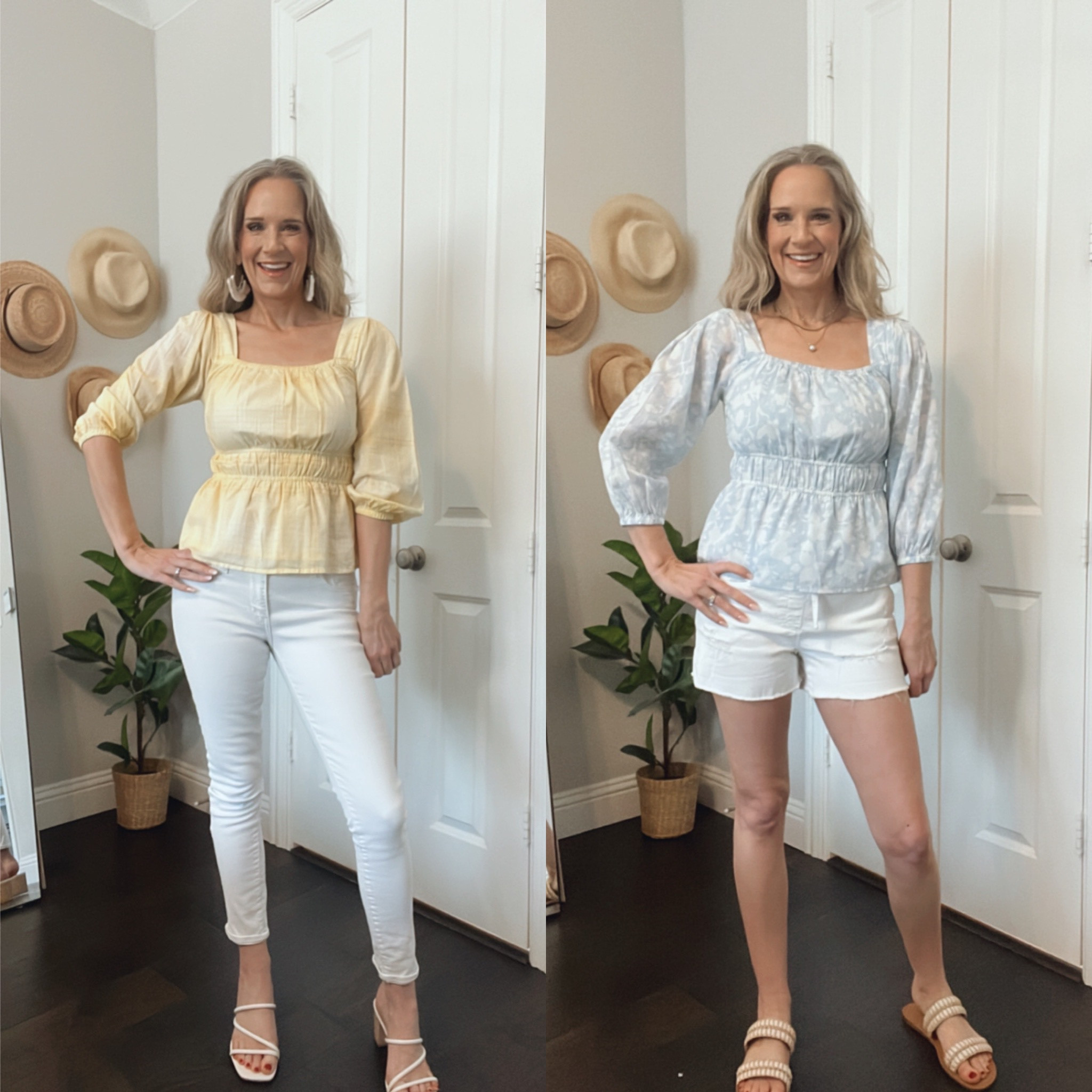 Spring tops| affordable fashion| over 40 style| Walmart style| Target shoes| sandals| white jeans| modest shorts| 

#LTKSeasonal #LTKunder50 #LTKshoecrush