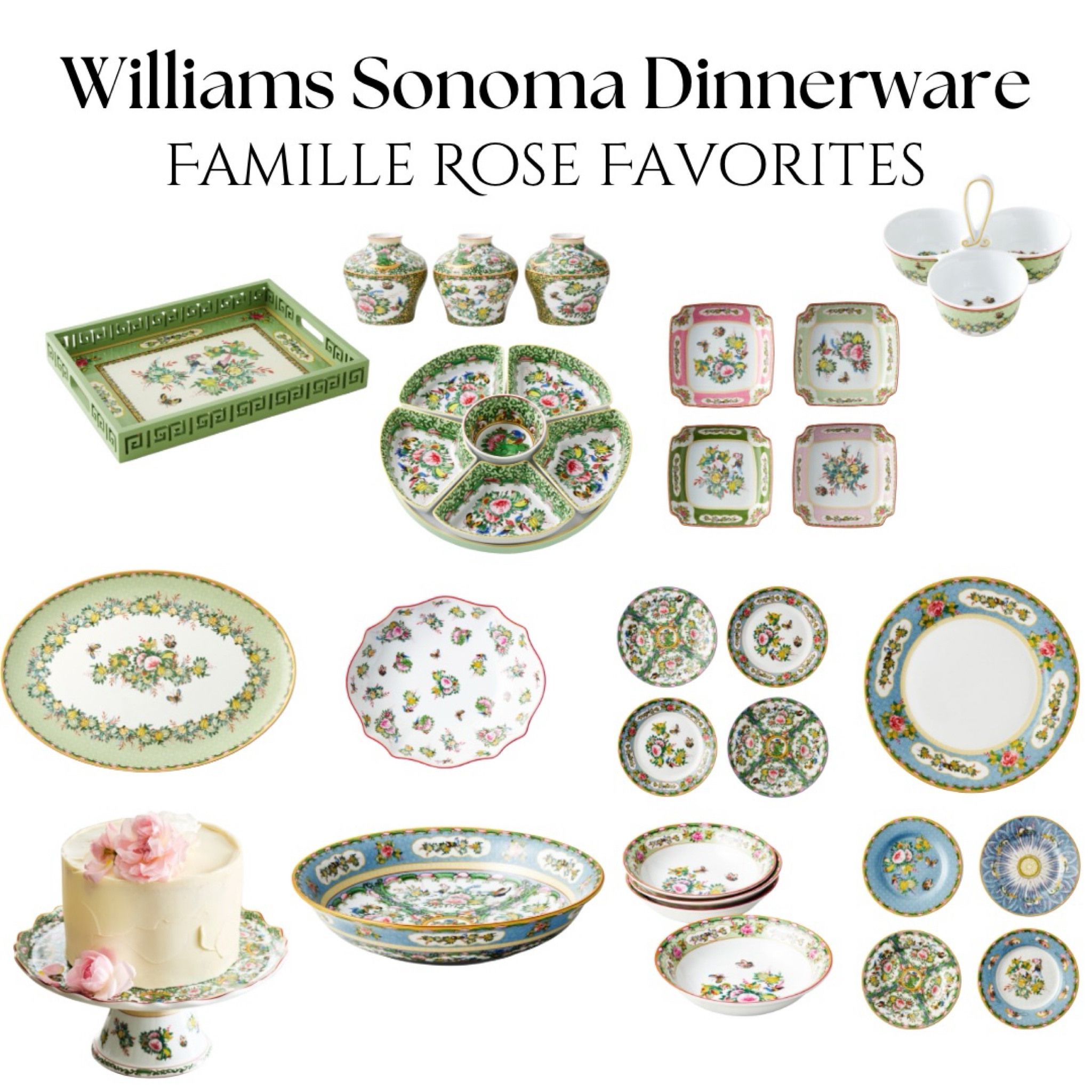 I am completely obsessed with my dinnerware from Williams Sonoma! The Famille rose collection is the perfect grand millennial vibe 💖

#LTKHome #LTKWedding #LTKGiftGuide