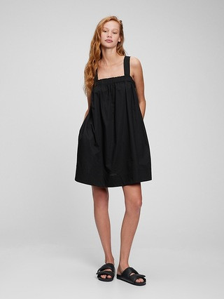 Tie-Back Babydoll Dress | Gap (CA)