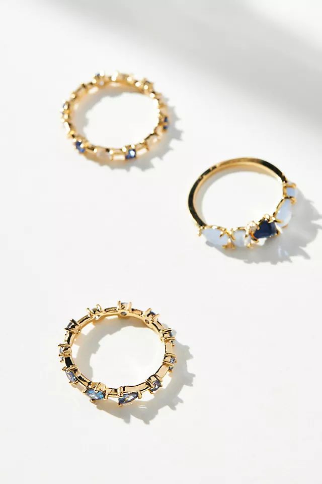 Stacked Birthstone Ring | Anthropologie (US)