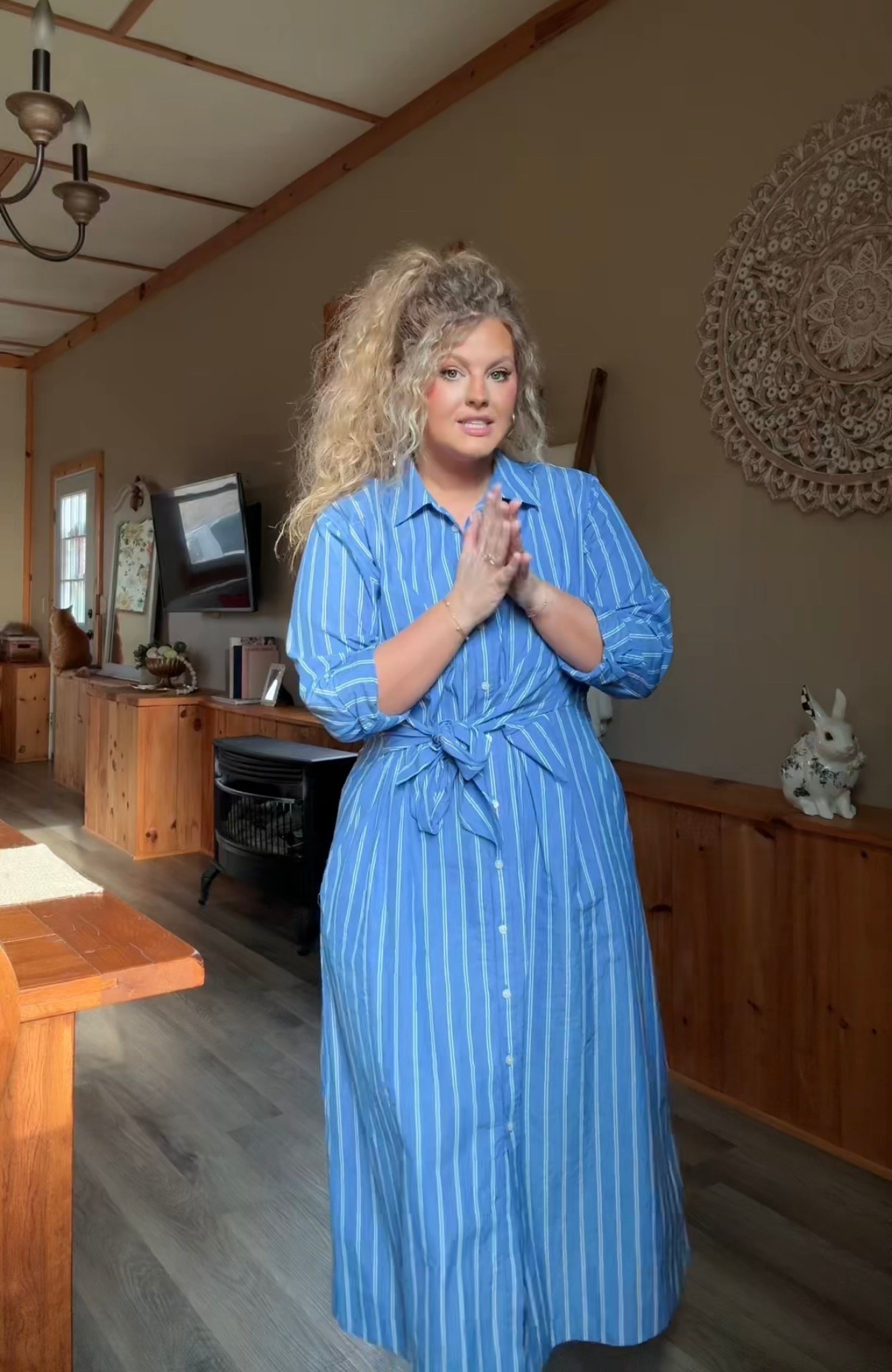 Wearing a size XL in the dress, on sale for $25 w/ target circle week sale! 🎯