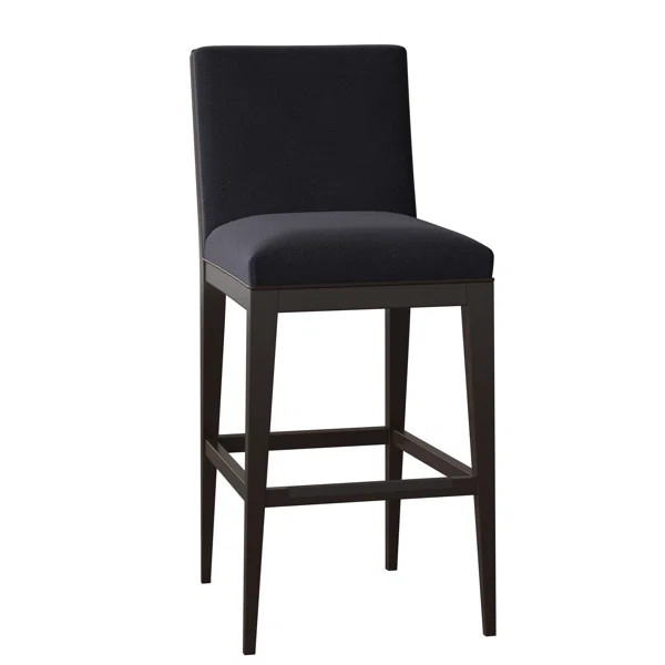 Logan Upholstered Counter Stool with Solid Wood Frame | Wayfair North America