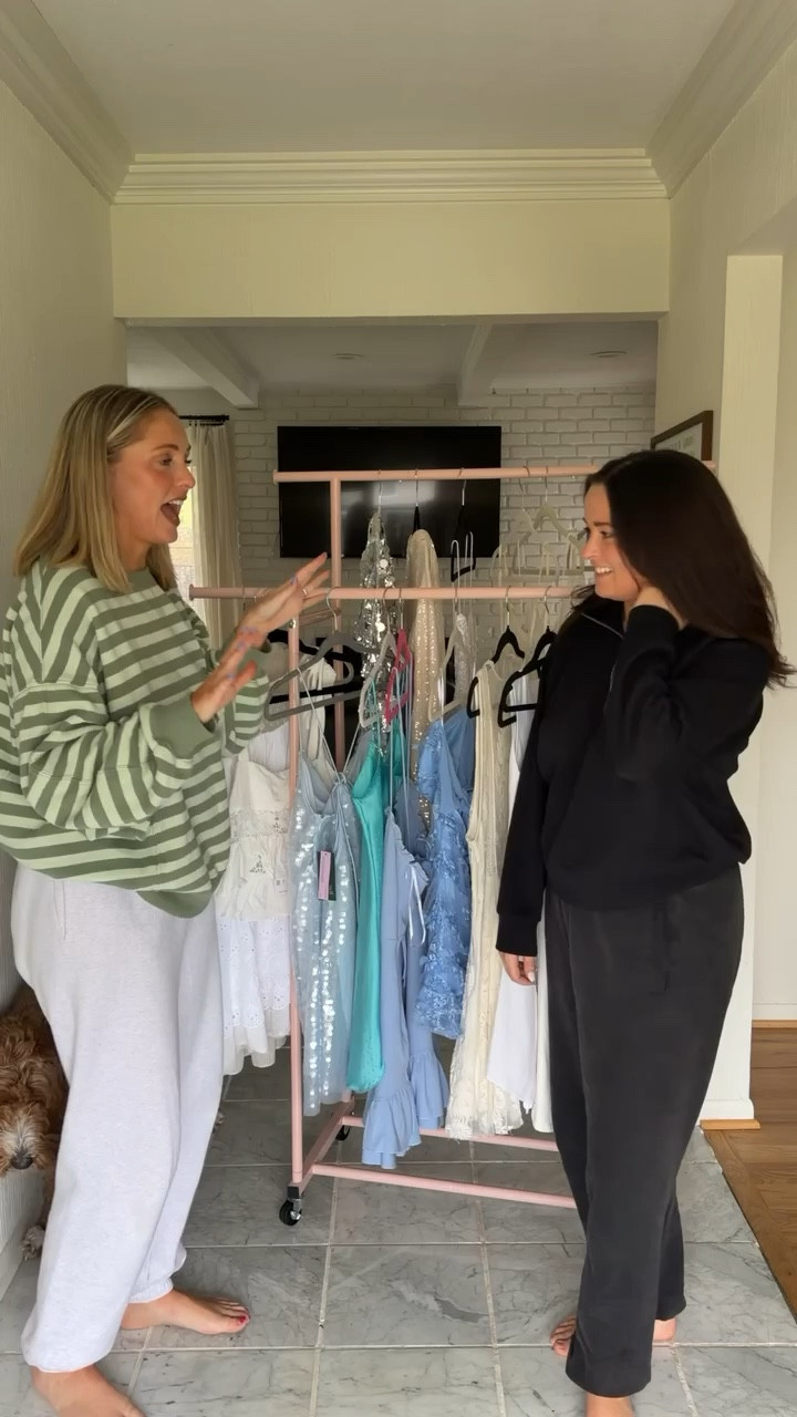 Trying on dresses with Mary for her bachelorette! Which ones do you think she should wear?!

#LTKWedding #LTKootd #LTKFestival
