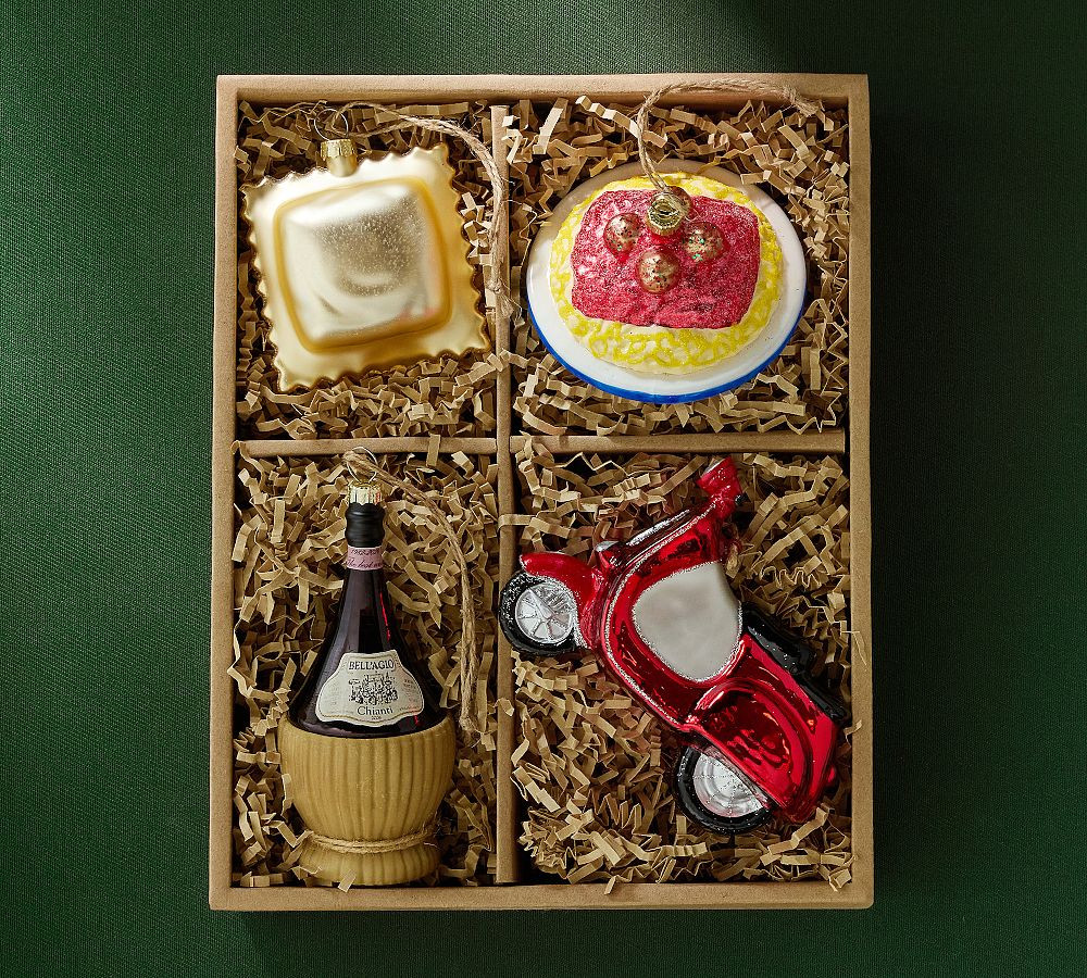 Italian Ornament Box - Set of 4 | Pottery Barn (US)